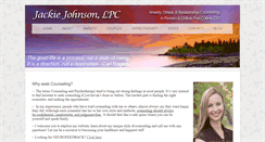 Desktop Screenshot of jackie-johnson.com